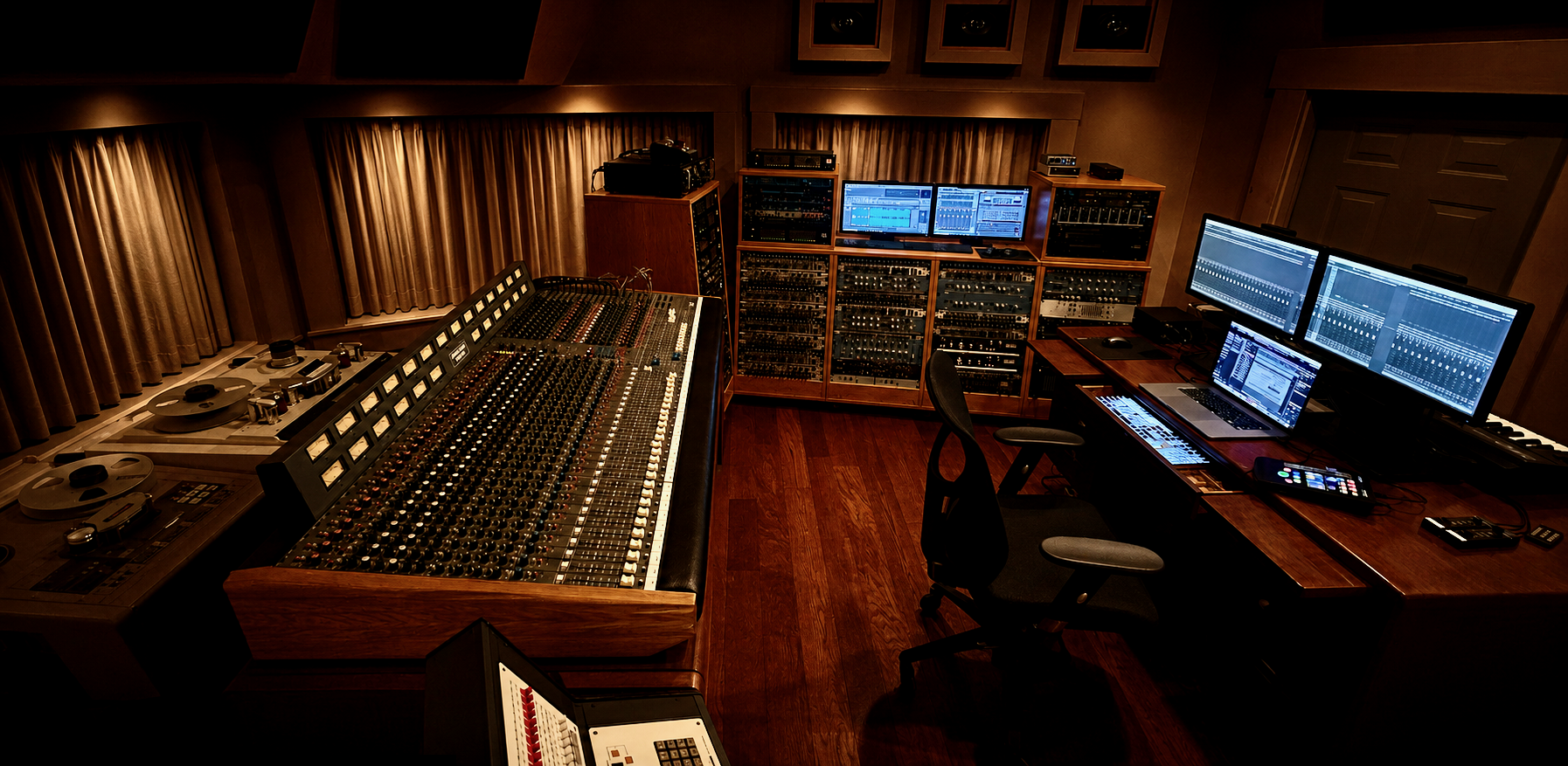 Big Planet Studio main control room